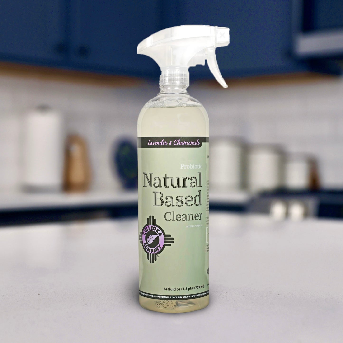 2- 24oz bottles LAVENDER/CHAMOMILE Natural Based Cleaner