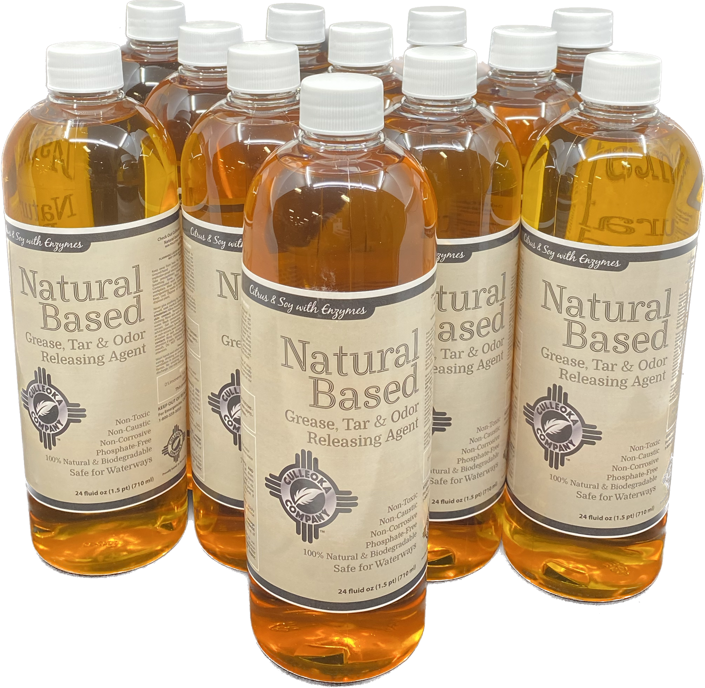 Natural Based Grease, Tar & Odor Releasing Agent - 24oz