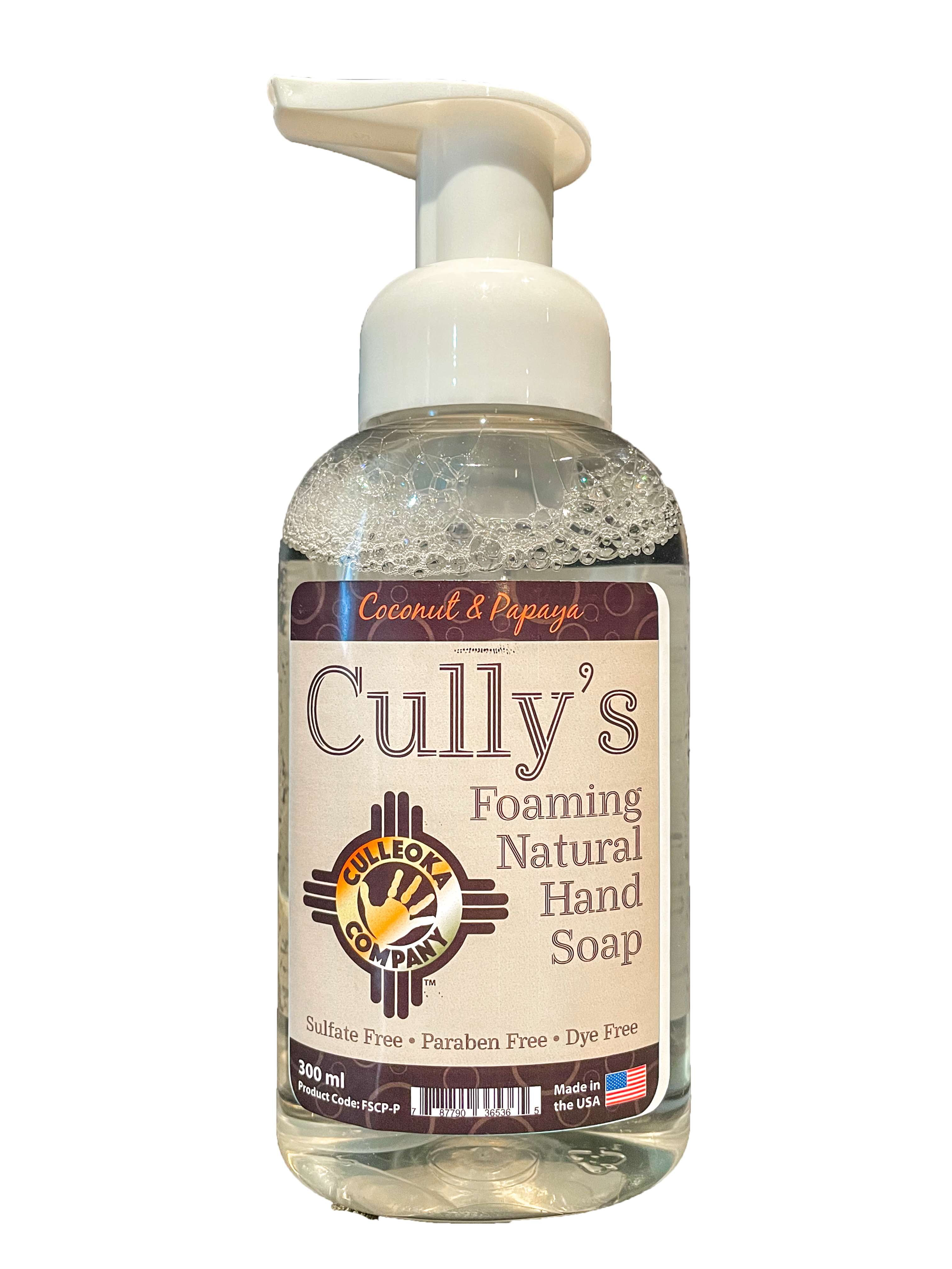 Cully's Foaming Natural Hand Soap - Culleoka Company LLC