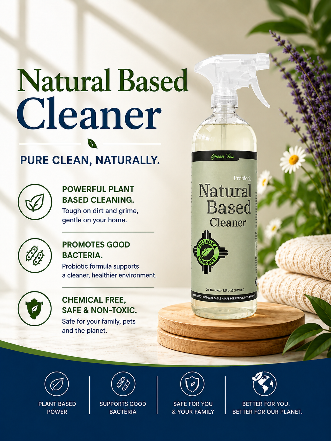 All-Natural, All-Purpose Cleaning Spray | Culleoka Company