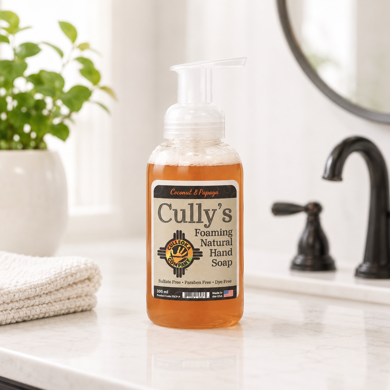 Cully's Foaming  Hand Soap