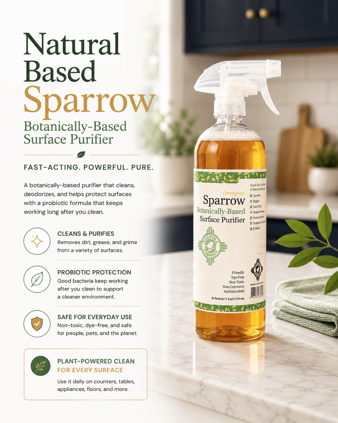 Sparrow Surface Purifier