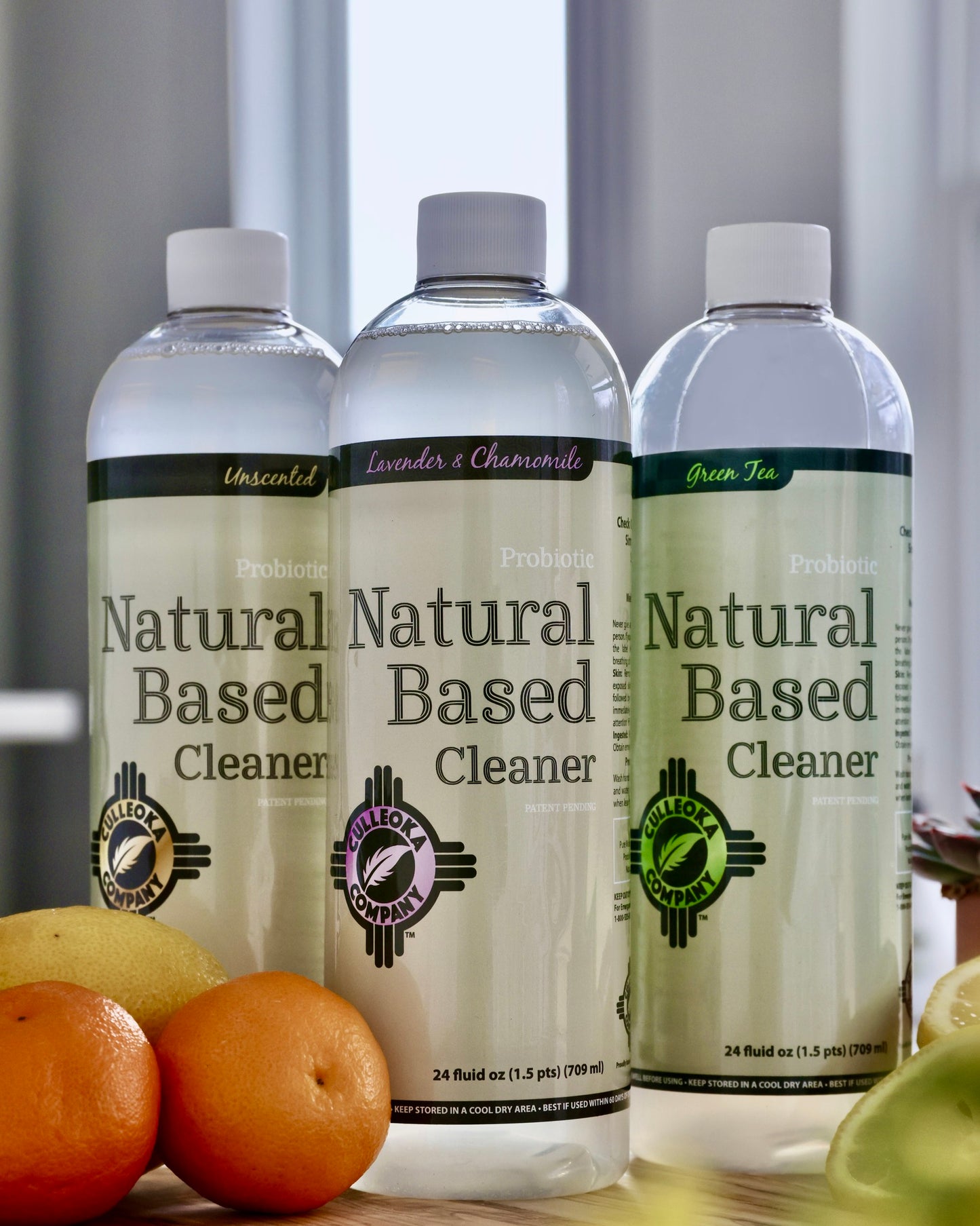 Natural Based Cleaner - Three Scents