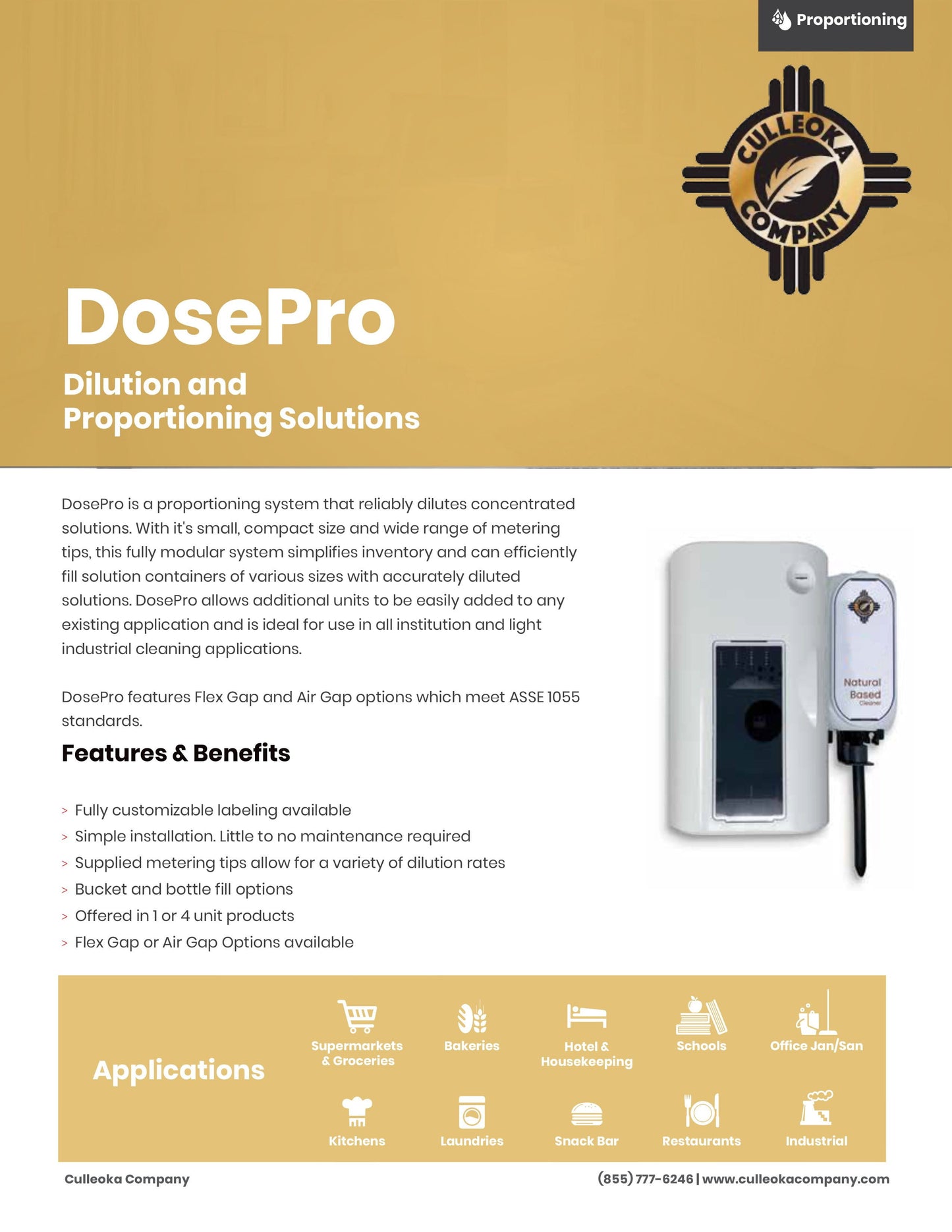 Dose Pro (Business) - Culleoka Company LLC