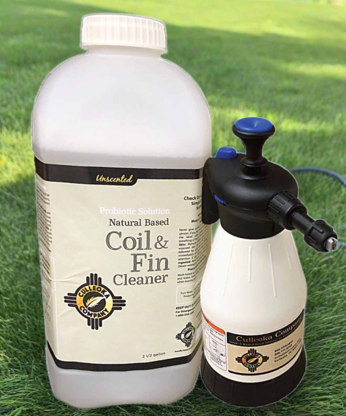 Coil and Fin cleaner with sprayer