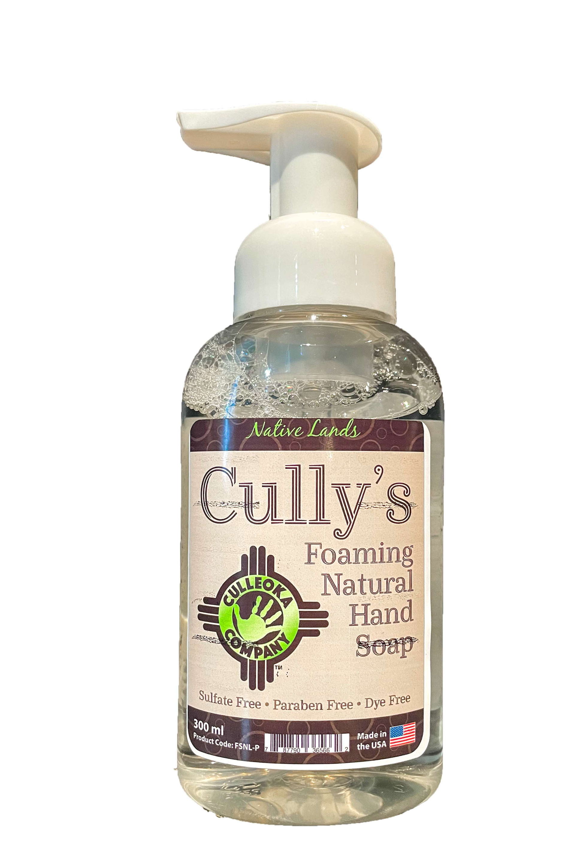 Cully's Foaming Natural Hand Soap - Business - Culleoka Company LLC