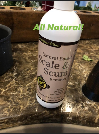 Natural Based Scale and Scum remover